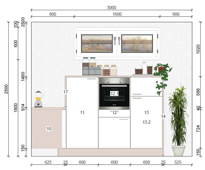 Küche in L-Form von Online - Küchenfachgeschäft - Foto  3